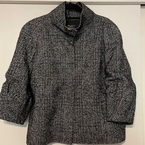 Ann Taylor size L Tweed swing jacket